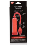 Optimum Series Fireman's Pump Masturbator - Red - Image 2