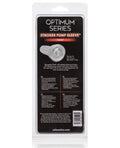 Optimum Series Optimum Series Stroker Pump Sleeve - Pussy Clear - Image 2