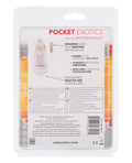 Pocket Exotics Pocket Exotics Heated Whisper Bullet - Silver - Image 2