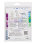 Pocket Exotics Pocket Exotics Anal T Vibe - Ivory - Image 2