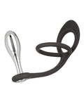 Star Fucker Star Fucker Teardrop Gem Plug w/Silicone Enhancer - Black - Image 3