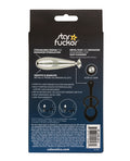 Star Fucker Star Fucker Glider Gem Plug w/Silicone Enhancer - Black - Image 2