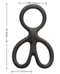 Rings! Silicone Ball Spreader - Black - Image 5