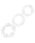 Rings! Silicone Island Rings - Clear - Image 3