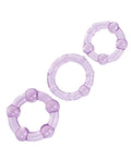 Rings! Silicone Island Rings - Purple - Image 3