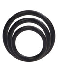 Rings! Silicone Support Rings - Black - Image 5