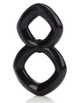 Rings! Crazy 8 Enhancer Double Cock Ring - Black - Image 3