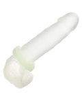 Alpha Liquid Silicone Alpha Liquid Silicone Glow in the Dark Prolong Sexagon Ring - Image 5