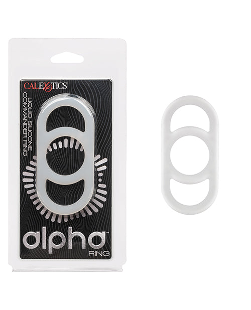 Alpha Liquid Silicone Alpha Liquid Silicone Commander Cock Ring - Natural