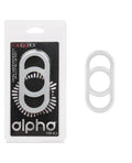 Alpha Liquid Silicone Alpha Liquid Silicone Commander Cock Ring - Natural