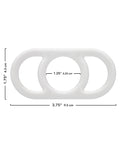 Alpha Liquid Silicone Alpha Liquid Silicone Commander Cock Ring - Natural - Image 3