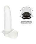 Alpha Liquid Silicone Alpha Liquid Silicone Commander Cock Ring - Natural - Image 5