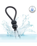 Alpha Alpha Liquid Silicone Dual Lasso - Black - Image 4