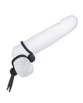 Alpha Alpha Liquid Silicone Dual Lasso - Black - Image 5