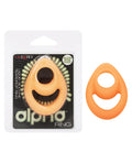 Alpha Liquid Silicone Alpha Liquid Silicone Glow in the Dark Teardrop Cock Ring - Image 5