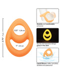 Alpha Liquid Silicone Alpha Liquid Silicone Glow in the Dark Teardrop Cock Ring - Image 2