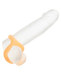 Alpha Liquid Silicone Alpha Liquid Silicone Glow in the Dark Teardrop Cock Ring - Image 4