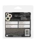 Alpha Liquid Silicone Alpha Liquid Silicone Glow in the Dark Cock Ring - Set of 3 - Image 4