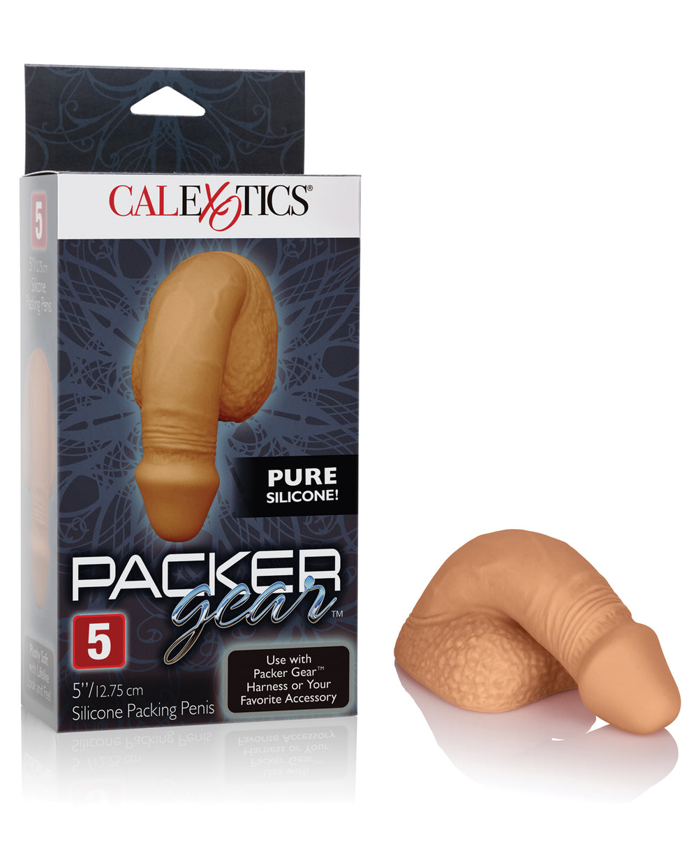 Packer Gear Packer Gear 5" Silicone Packing Penis - Tan