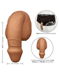 Packer Gear Packer Gear 5" Silicone Packing Penis - Tan - Image 5