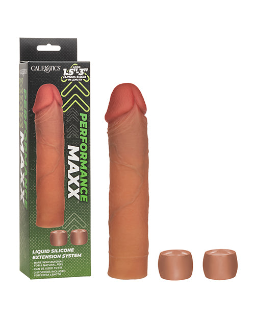 Performance Maxx Performance Maxx Penis Extension System w/Stoppers - Brown