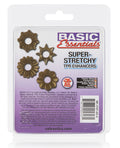 Basic Essentials Basic Essentials Rings - Smoke Set of 4 - Image 2