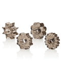Basic Essentials Basic Essentials Rings - Smoke Set of 4 - Image 3