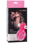 Couple's Enhancers Dual Clit Flicker - Pink