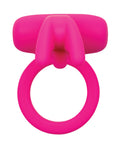 Couple's Enhancers Silicone Rechargeable Triple Clit Flicker - Pink - Image 4