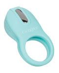 Couple's Enhancers Couple's Enhancers Silicone Rechargeable French Kiss Enhancer - Teal - Image 4