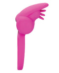 Couple's Enhancers Silicone Rechargeable Dual Clit Flicker Enhancer - Pink - Image 4