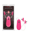 California Exotic Novelties Nipple Play Vibrating Heated Nipple Teasers - Pink - Image 6