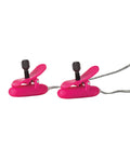 California Exotic Novelties Nipple Play Vibrating Heated Nipple Teasers - Pink - Image 4