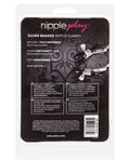 Nipple Play Nipple Play Silver Beaded Nipple Clamps - Image 2