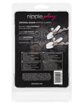 Nipple Play Nipple Play Crystal Nipple Clamps - Clear - Image 2