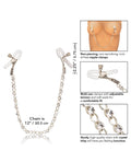Nipple Play Nipple Play Crystal Nipple Clamps - Clear - Image 5