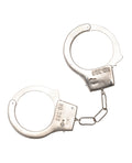 California Exotic Novelties Playful Furry Cuffs - White - Image 4