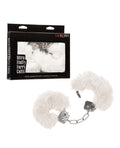California Exotic Novelties Ultra Fluffy Furry Cuffs - White