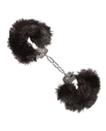 California Exotic Novelties Ultra Fluffy Furry Cuffs - Black - Image 3