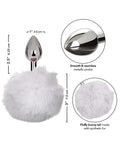 Running Wild Running Wild White Bunny Tail Anal Probe - Image 5