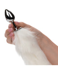 Running Wild Running Wild White Tail Metallic Anal Probe - Image 2