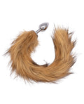 Running Wild Running Wild Brown Tail Metallic Anal Probe - Image 4
