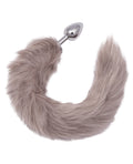 Running Wild Running Wild Grey Tail Metallic Anal Probe - Image 5