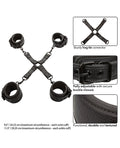 Nocturnal Nocturnal Collection Adjustable Hog Tie - Black - Image 2