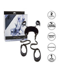 California Exotic Novelties Nocturnal Collection Position Strap w/Pillow - Black - Image 4
