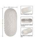Boundless Boundless Reversible Ribbed Stroker - White - Image 5