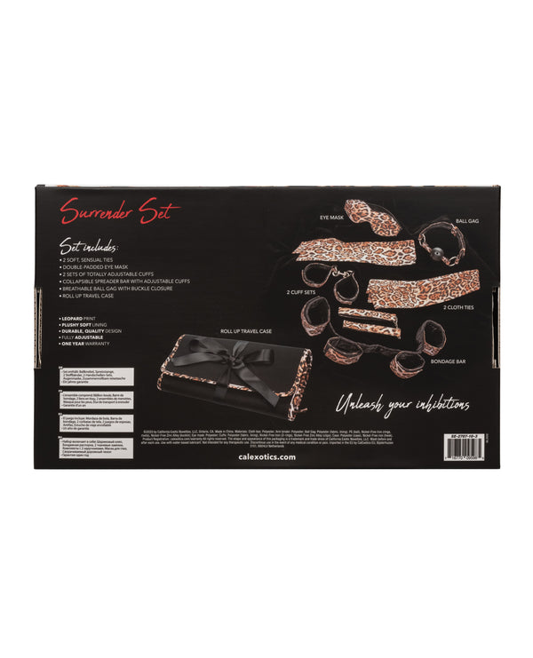 Unleashed Unleashed Surrender Set - Animal Print
