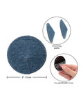 Ride 'Em Ride 'Em Premium Denim Collection Round Pasties - O/S - Image 2