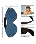 Ride 'Em Ride 'Em Premium Denim Collection Eye Mask - Image 4