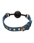 Ride 'Em Ride 'Em Premium Denim Collection Ball Gag - Image 3
